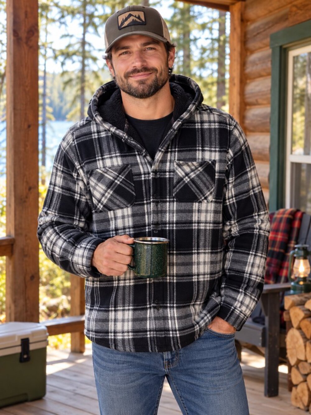 REAL TREE JACKET/ HOODIE -LARGE